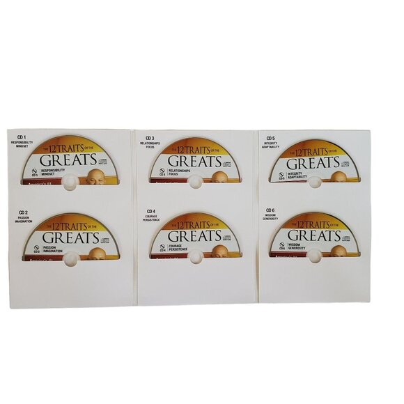 The 12 Traits Of The Greats Book Set By Dr. Dave Martin 6 CDs & 6 DVDs, Workbook - Picture 11 of 12